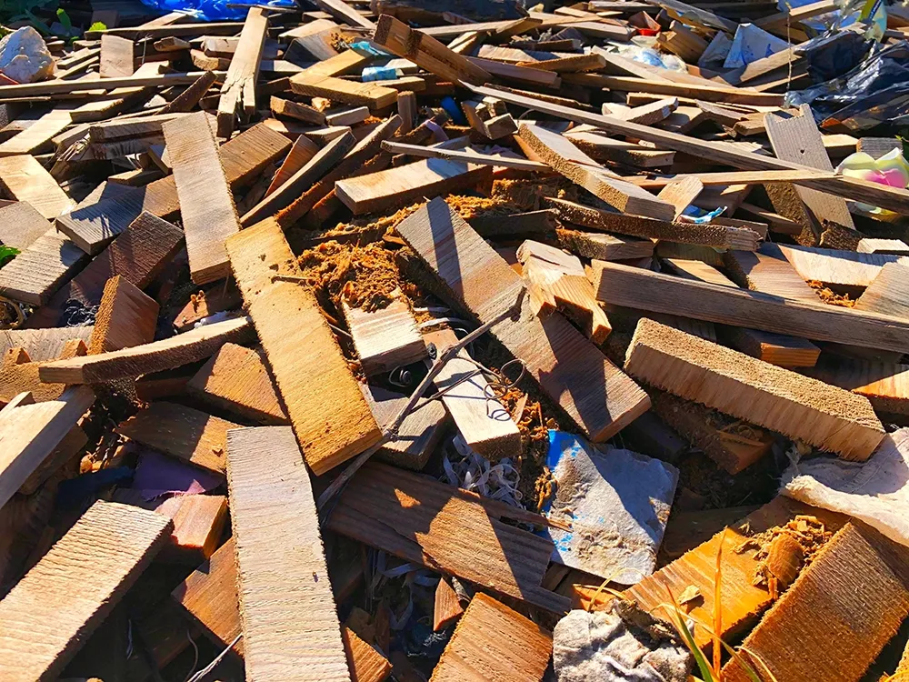 déchets industriels bois